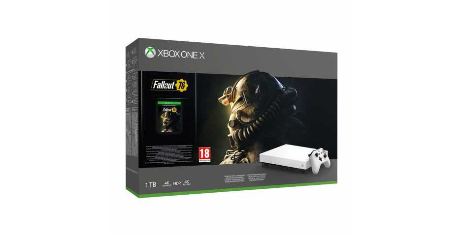 Microsoft Xbox One X + Fallout 76